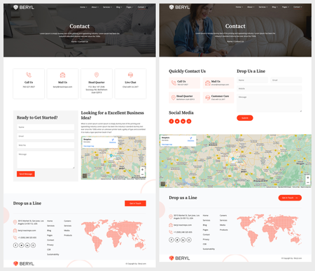 Beryl - Agency/Corporate HTML5 Template Image 11