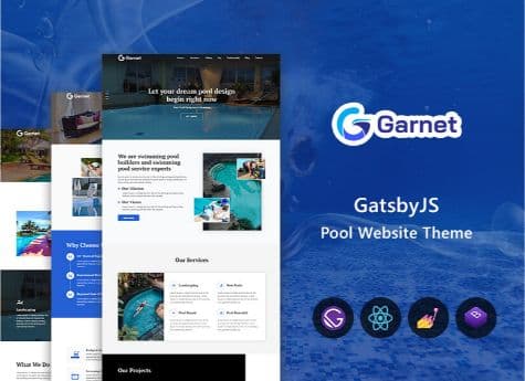 Garnet - Gatsby Swimming Pool Theme Image 0